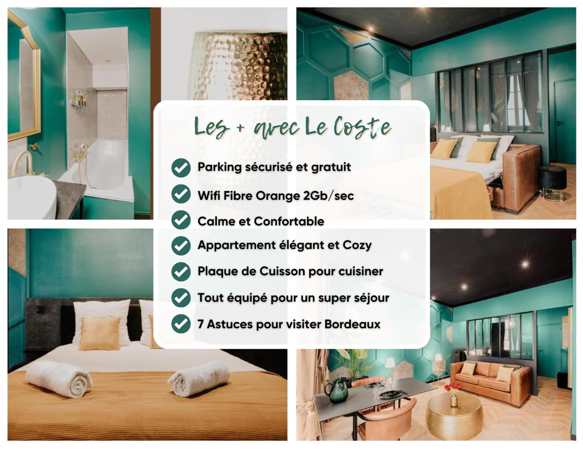 Free Parking - Self Checkin - Wifi - Netflix - City Center - Le Coste By Superbordeaux Exterior photo